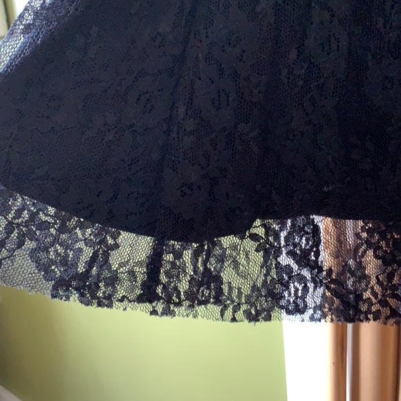 Zara black lace dress. Size US M - Picture 4 of 5